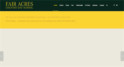 Desktop Screenshot of fairacrescapecod.com